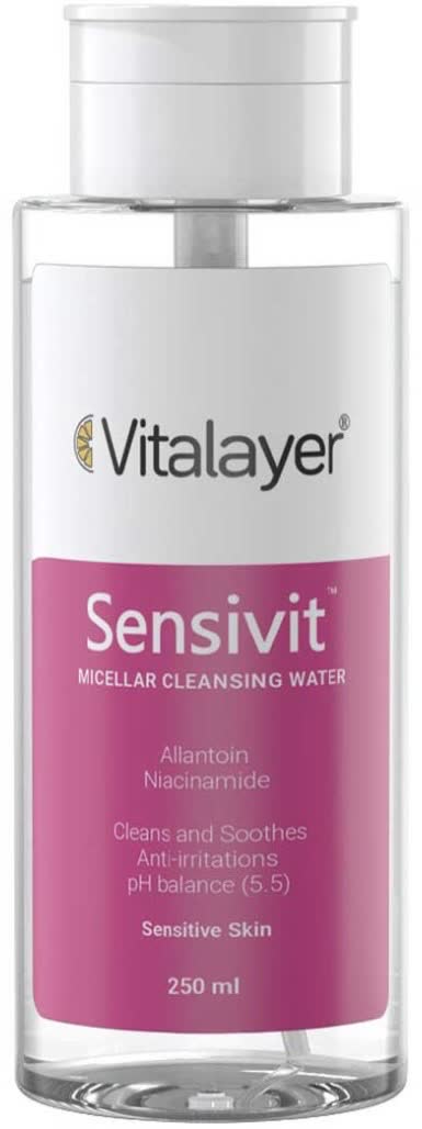 میسلار واتر ویتالیر مدل Sensivit مناسب پوست حساس حجم 250 میلی لیتر